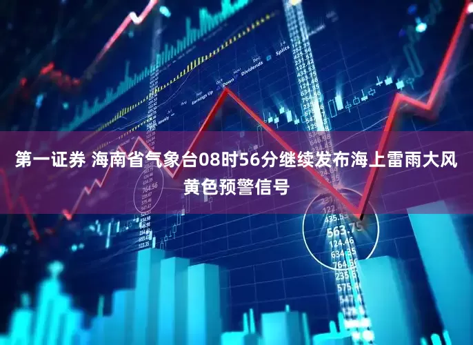 第一证券 海南省气象台08时56分继续发布海上雷雨大风黄色预警信号